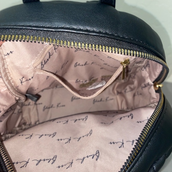 NEW WITH TAGs Black mini backpack - Picture 7 of 9